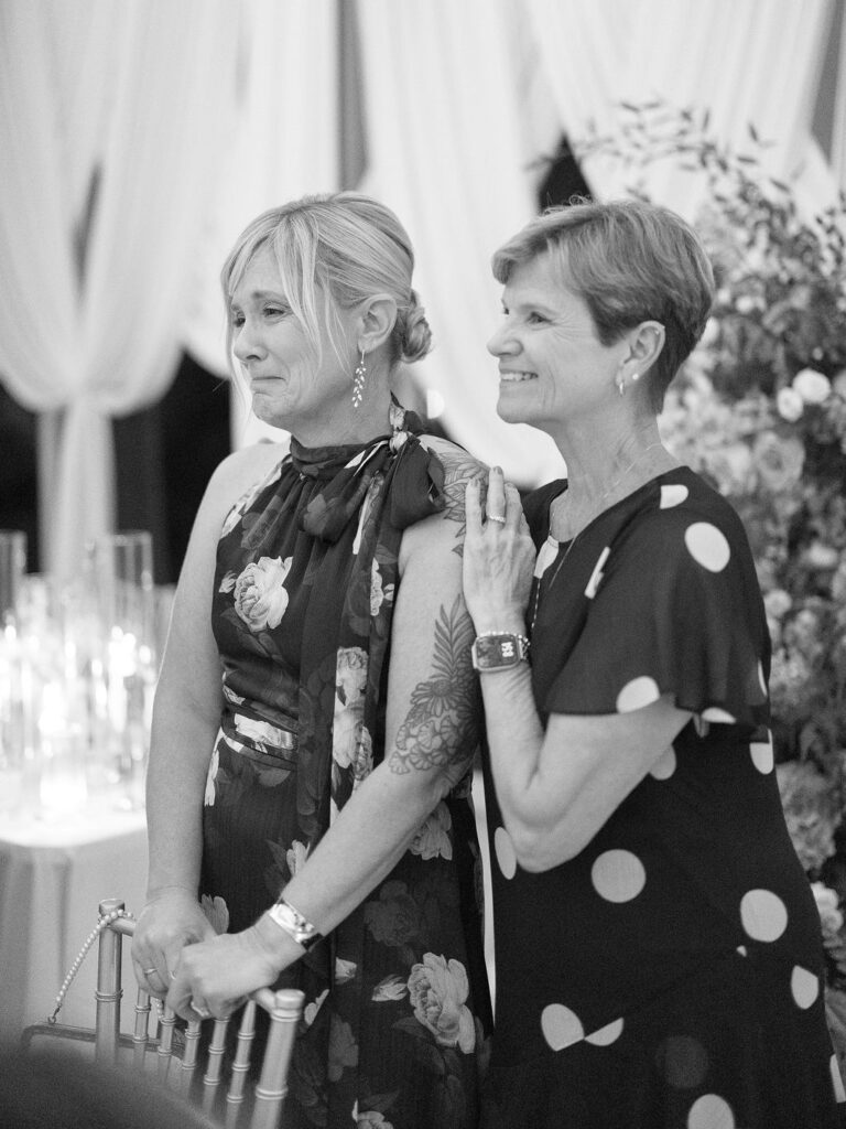 joyful reception Elegant and romantic late summer Chicago garden estate wedding