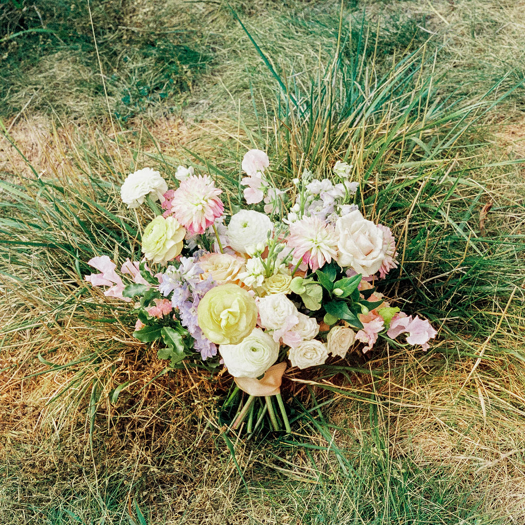 bridal bouquet Elegant and romantic late summer Chicago garden estate wedding