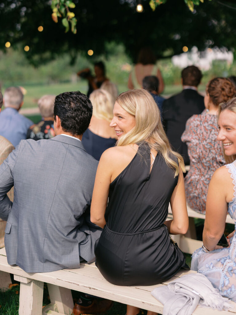 Of the Land Wedding Photos in Michigan on film, joyful celebration with lush florals and bride and groom laughing