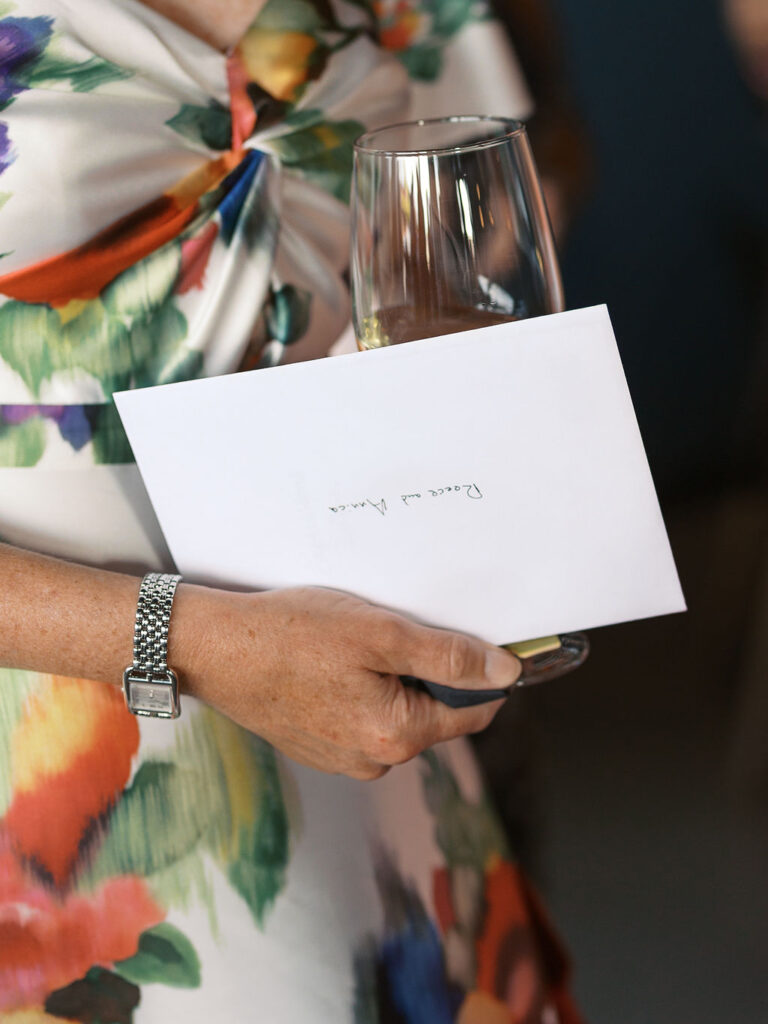 Port 393 wedding phots on film of reception