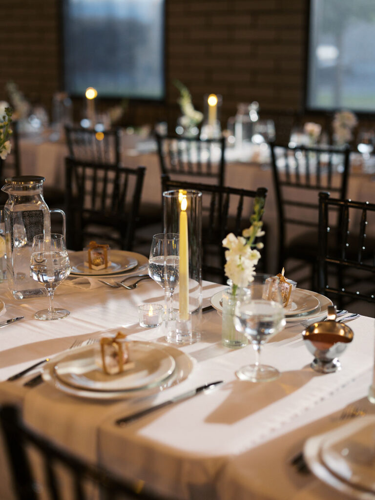 Port 393 wedding phots on film of reception